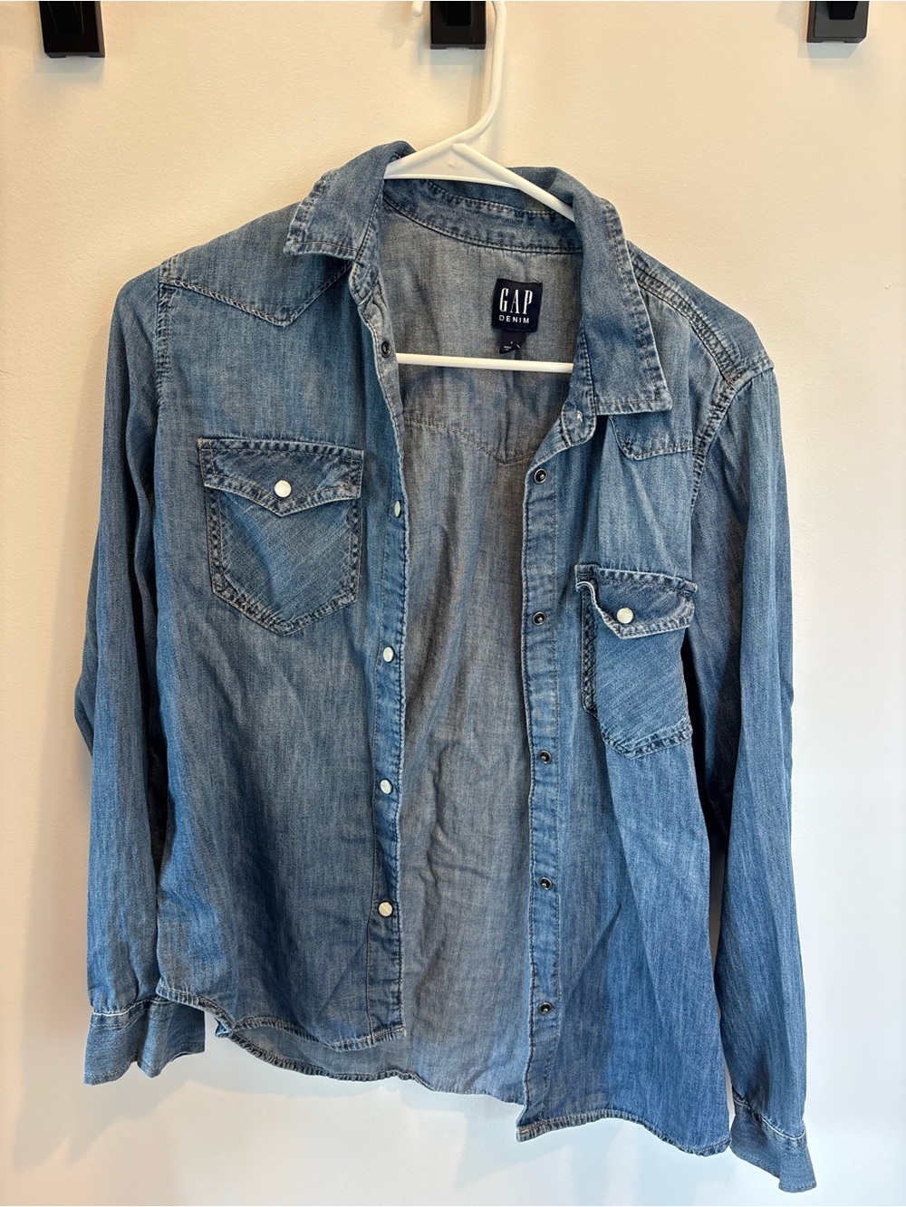 GAP Denim Light Blue Denim Shirt